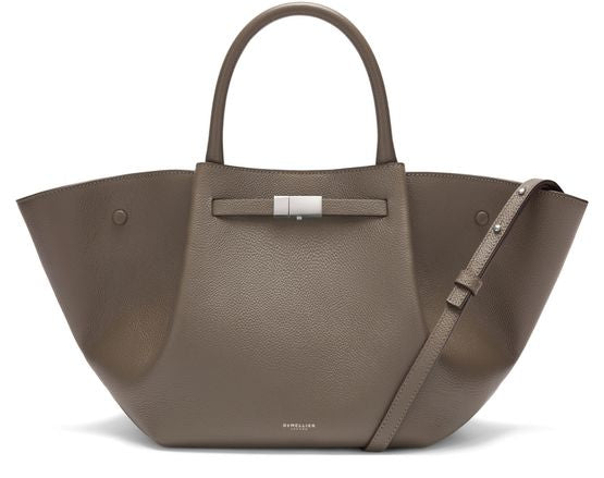 DeMellier The Midi New York handbag in Dark Taupe — view 1