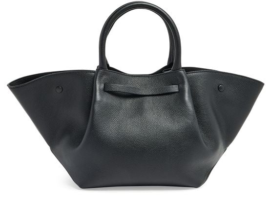 DeMellier The Midi New York handbag in Small Grain Black — view 3