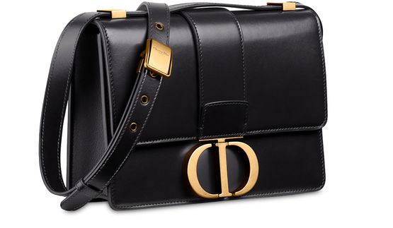 Dior 30 Montaigne bag in Nero/Multicolor — view 2