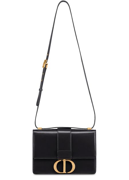 Dior 30 Montaigne bag in Nero/Multicolor — view 4