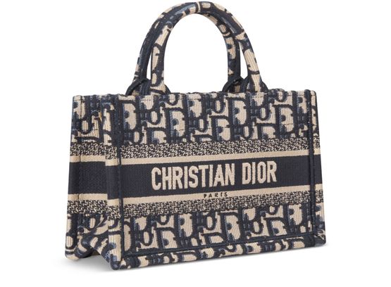 Dior Dior Mini Book Tote in 928 Bleu/Multic — view 2