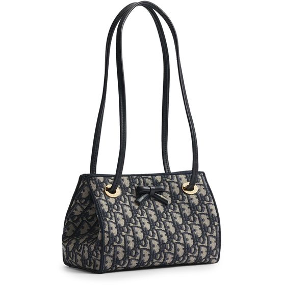 Dior Dior Promenade Mini Shopping Bag in 928 Bleu/Multic — view 2