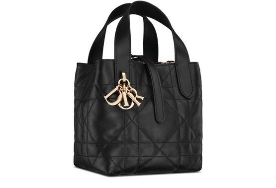 Dior Dior Toujours Vertical Nano Tote Bag in 900 Noir — view 2
