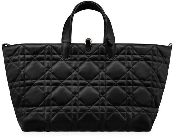 Dior Large Dior Toujours Bag in 900 Noir — view 3