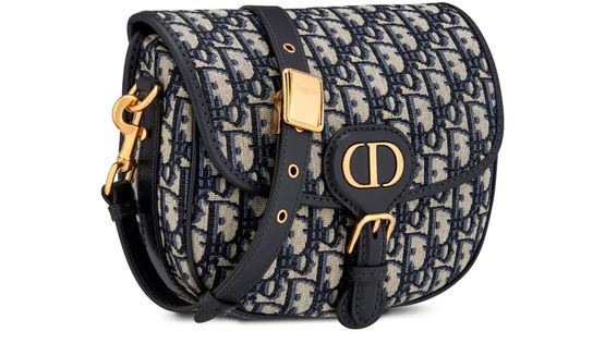 Dior Medium Dior Bobby Bag in 928 Bleu/Multic — view 2
