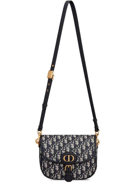 Dior Medium Dior Bobby Bag in 928 Bleu/Multic — view 4
