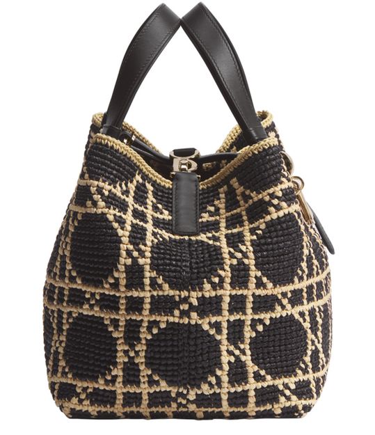 Dior Medium Dior Toujours Bag in 911 Nero/Multic — view 3