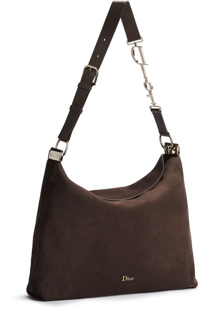 Dior Medium Diorly Bag in 66M Chocolat — view 2