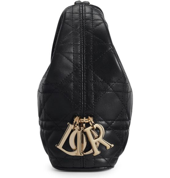 Dior Mini Dior Toujours Hobo Bag in 900 Noir — view 3