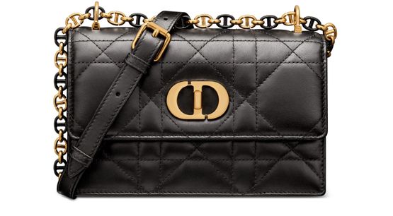 Dior Mini Miss Caro Bag in 900 Noir — view 1