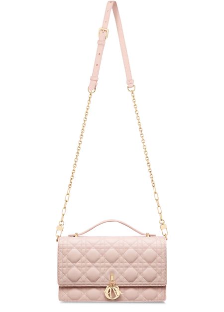 Dior Mini Miss Dior Bag in 413 Rose Poudre — view 3