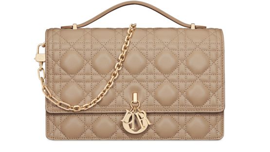 Dior Mini Miss Dior Bag in 55U Bisquit — view 1