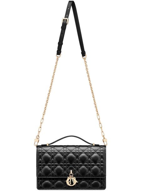 Dior Mini Miss Dior Bag in 900 Noir — view 4