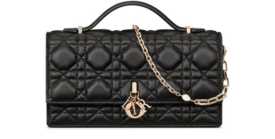 Dior Mini My Dior Bag in 900 Noir — view 1