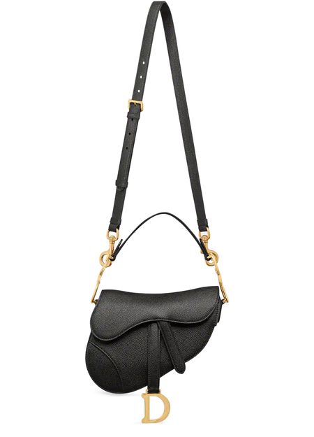 Dior Mini Saddle Bag in 900 Black — view 4