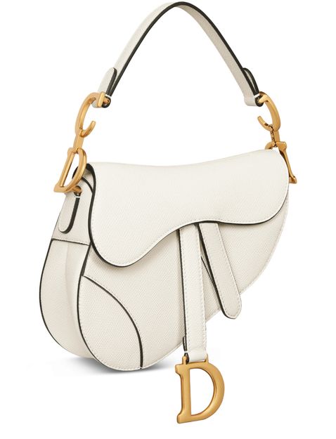 Dior Mini Saddle Bag in Latte Dior — view 2
