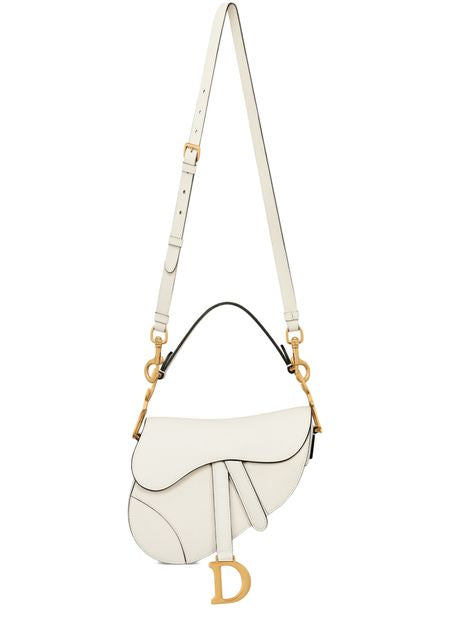 Dior Mini Saddle Bag in Latte Dior — view 4
