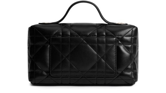 Dior My Tender Dior Top Handle Mini Bag in 900 Noir — view 3