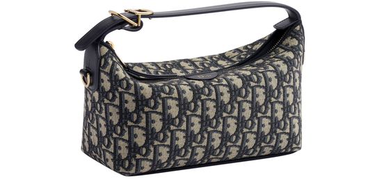 Dior Nomad Pouch in 928 Bleu/Multic — view 2