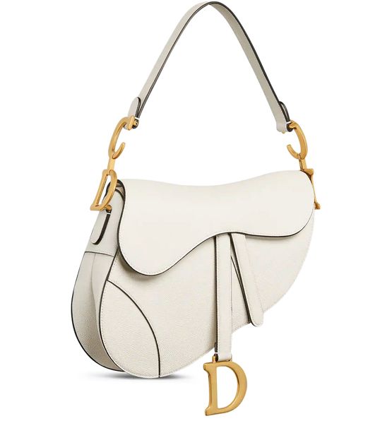 Dior Saddle Bag in Latte Dior — view 2