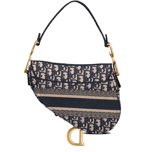 Dior Saddle bag in Navy — view 3