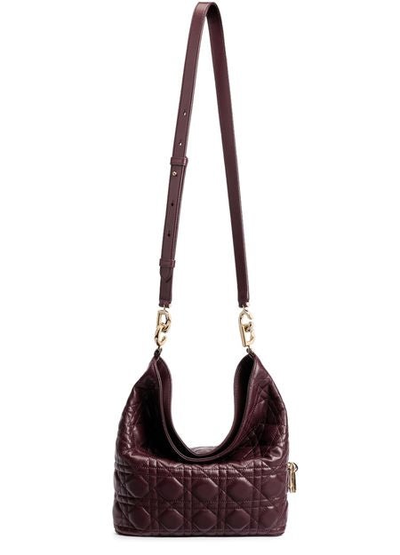 Dior Small Dior Toujours Hobo Bag in 42R Deep Amaran — view 4