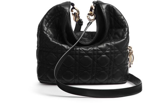 Dior Small Dior Toujours Hobo Bag in 900 Noir — view 2