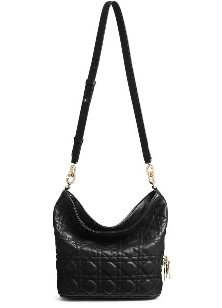 Dior Small Dior Toujours Hobo Bag in 900 Noir — view 3