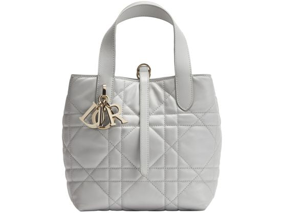 Dior Small Dior Toujours Vertical Tote Bag in 68G Gris Pietro — view 1