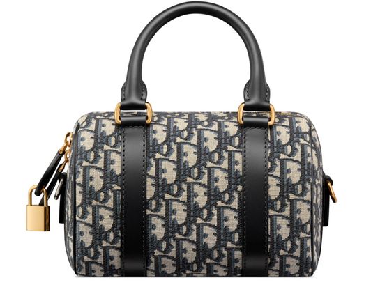 Dior Soft Dior Groove 20 Bag in 928 Bleu/Multic — view 3