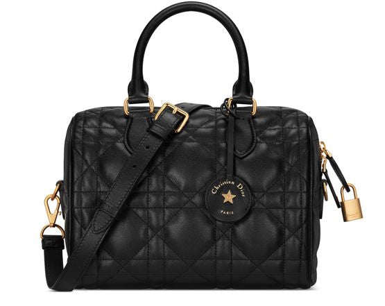 Dior Soft Dior Groove 25 Bag in 900 Noir — view 1