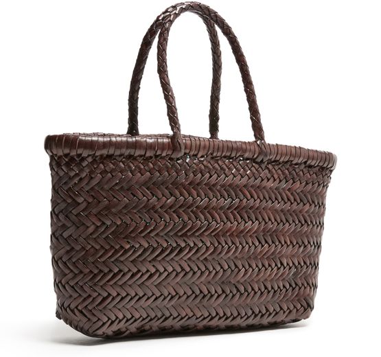 Dragon Diffusion Flat Gora mini handbag in Dark Brown — view 2
