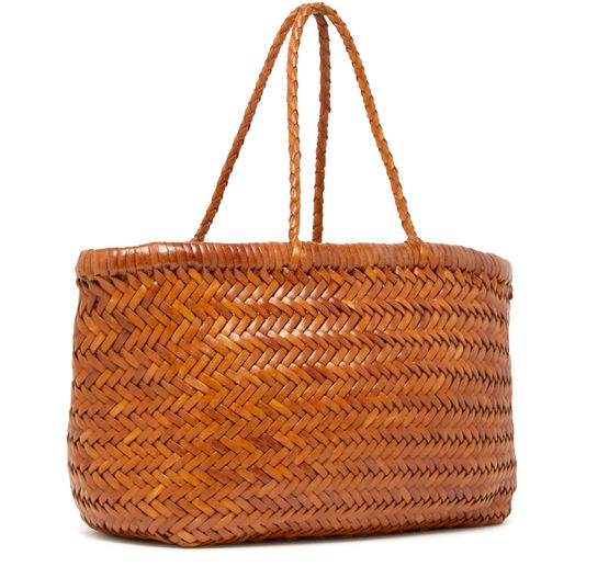 Dragon Diffusion Flat Gora mini handbag in Tan — view 2