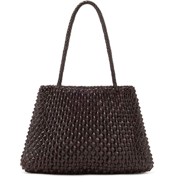 Dragon Diffusion Santa Croce handbag in Dark Brown — view 3
