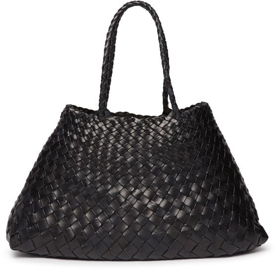 Dragon Diffusion Santa Croce large shoulder bag in Black — view 1