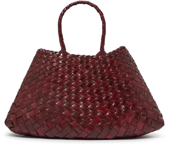 Dragon Diffusion Santa Croce small handbag in Bordo — view 3