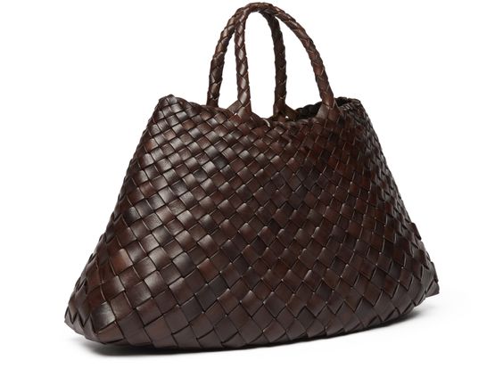 Dragon Diffusion Santa Croce small handbag in Dk Brown — view 2