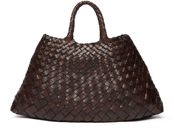 Dragon Diffusion Santa Croce small handbag in Dk Brown — view 3
