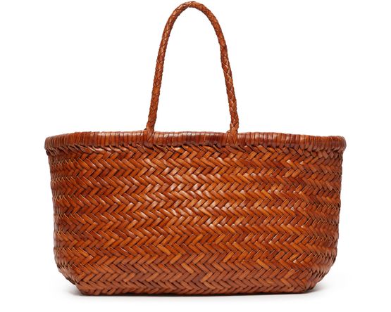 Dragon Diffusion Triple Jump small handbag in Tan — view 3