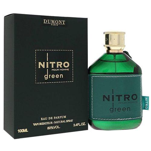 Dumont Nitro Pour Homme Green Eau de Parfum 100ml bottle
