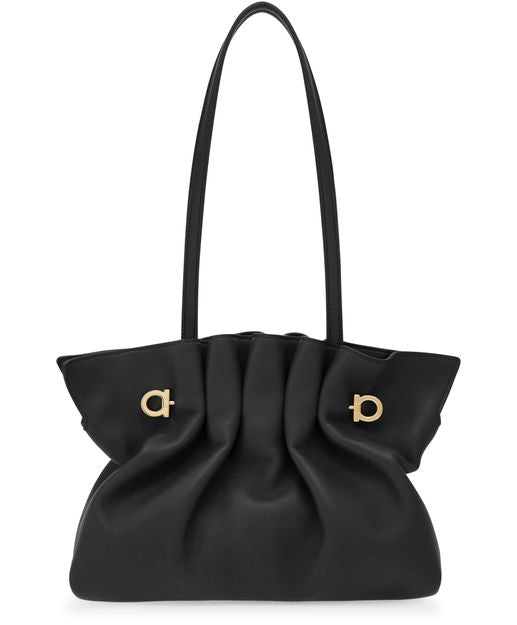 Ferragamo Soft-bag (S) in Nero — view 3