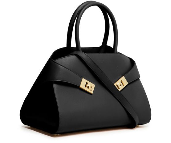Ferragamo Hug crossbody bag in Nero — view 2