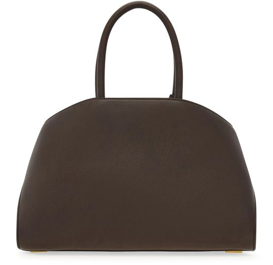 Ferragamo Two-tone Hug handbag (M) in Testa Di M || Burnt Ocra || Burnt Ocra — view 3