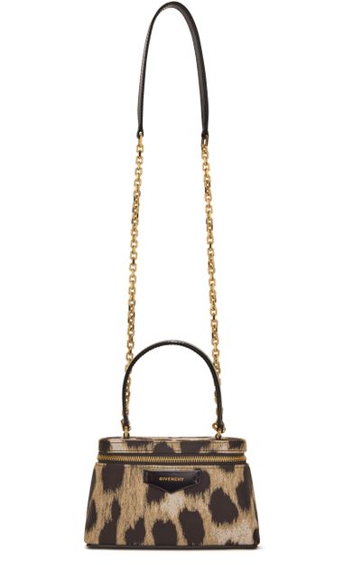 Givenchy Antigona vanity case in 007-Black/Beige — view 4