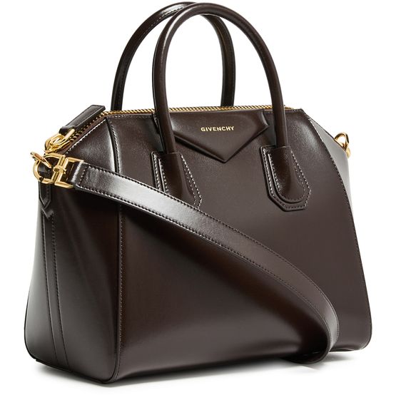 Givenchy Antigona small bag in 206-Chocolate — view 2