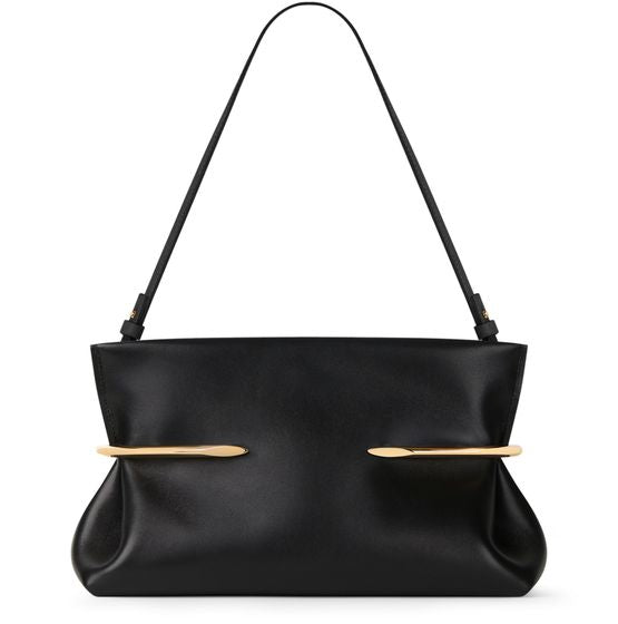 Givenchy Pinch leather clutch bag in Black — view 3