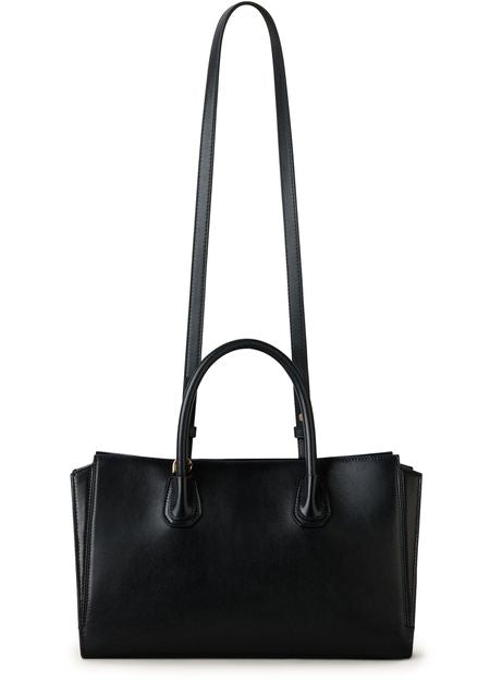 Givenchy Small Antigona Catchall Bag in shiny grained leather in 001-Black — view 2