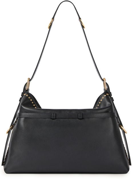 Givenchy Voyou medium leather bag in Black — view 2