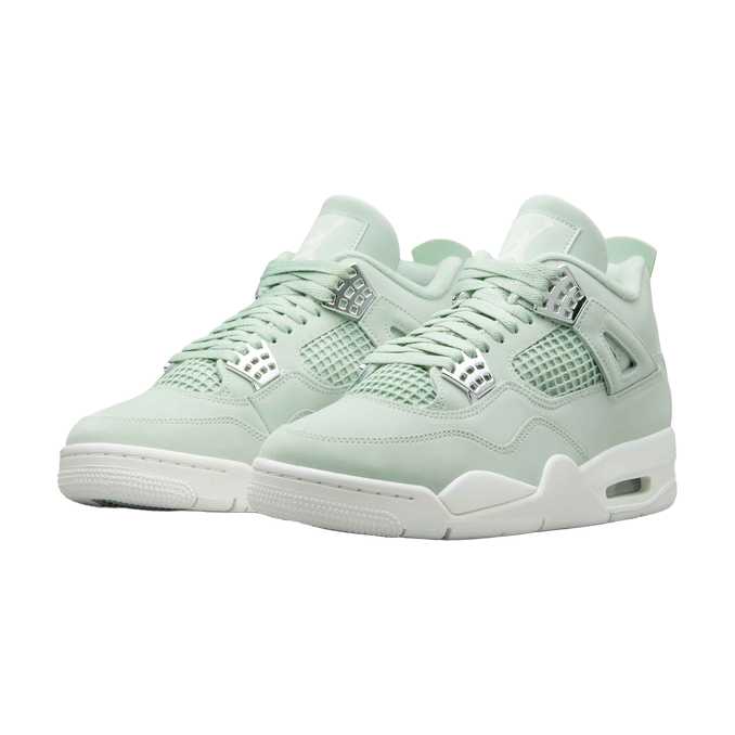 Air Jordan 4 Retro — Abundance — front three quarter pair
