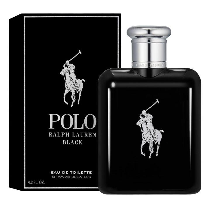 Ralph Lauren Polo Black Eau de Toilette 125 ml bottle